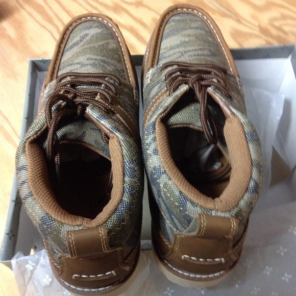 Sun + Stone Men's Kohen Camo Printed Lace Up Chukka Boots 11.5M New in Box - Picture 7 of 13